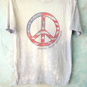 Bleached soft tee